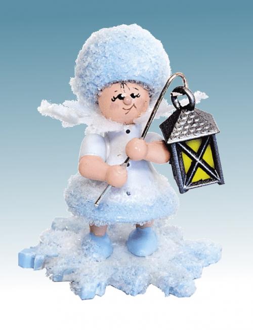 Schneeflöckchen mit Laterne