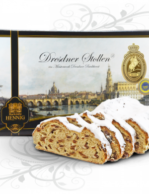 1000g Original Dresdner Christstollen ® im Geschenkkarton