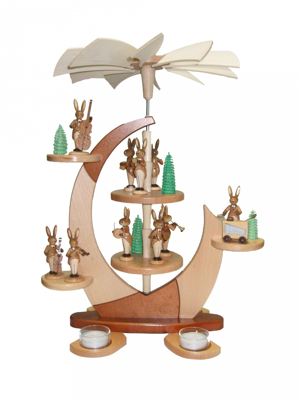 Hasenpyramide - Fröhliche Ostern 1