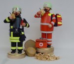 Räuchermann Feuerwehrmann