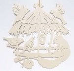Fensterbild Vogelfütterung
