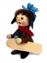 Räuchermann, Kurzlatscher Snowboardfahrer