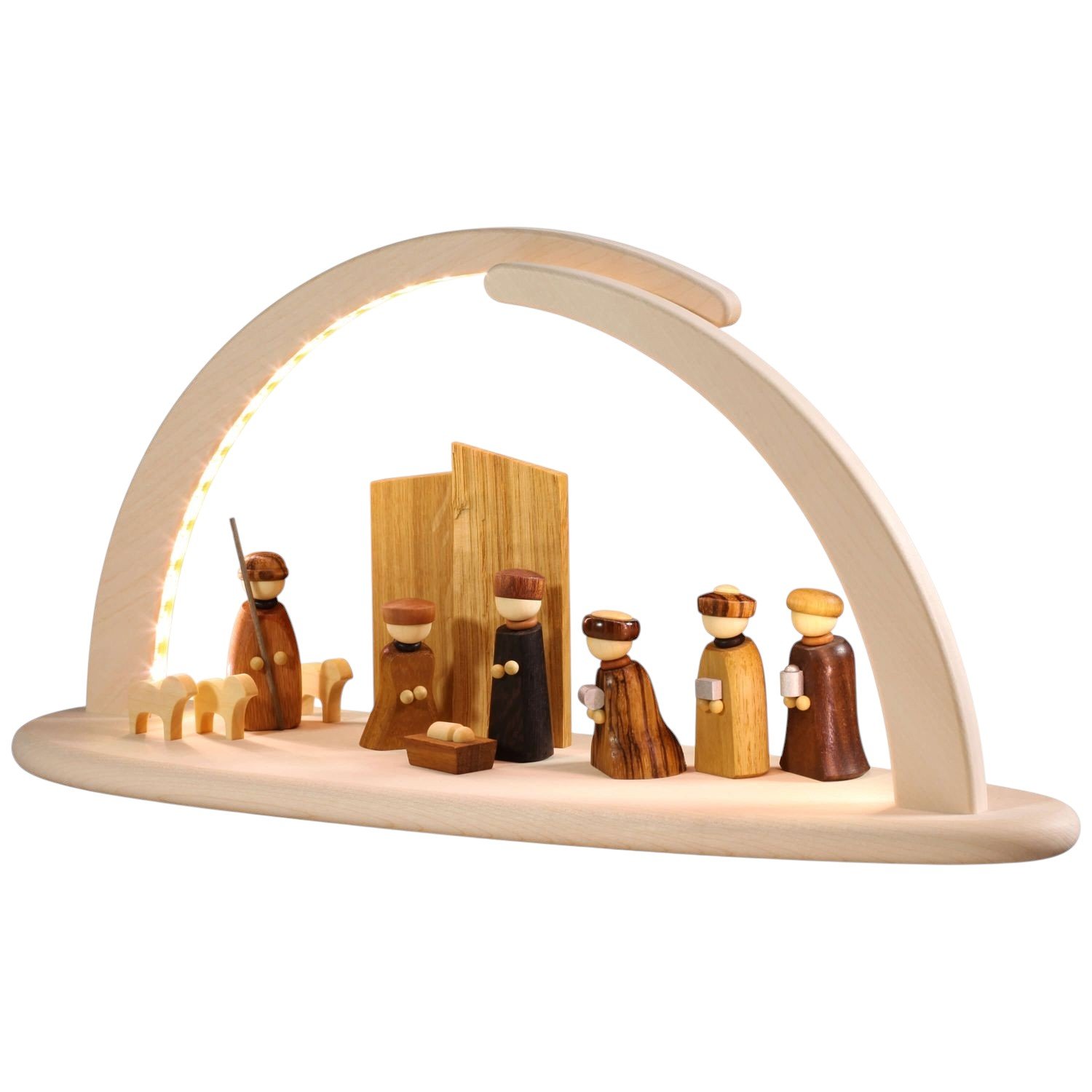 LED-Leuchterbogen Christi Geburt