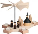 Teelichtpyramide Octogonum, Weihnachtssänger