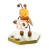 Sammelfigur Biene mit Honigwabe