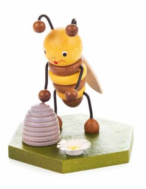 Sammelfigur Biene mit Bienenkorb