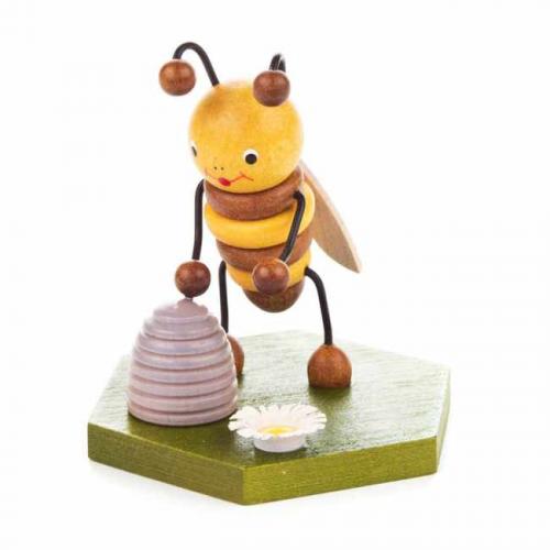 Sammelfigur Biene mit Bienenkorb