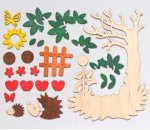 Bastelset Fensterbild Herbst