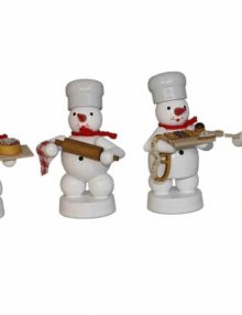 Schneemann Quartett in der Weihnachtsbäckerei (1)