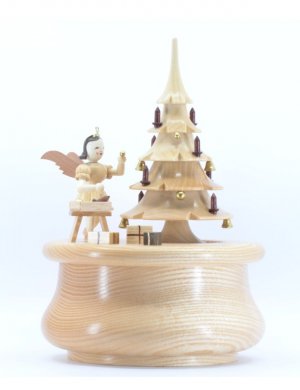 Spieldose Weihnachtstraum mit Engel