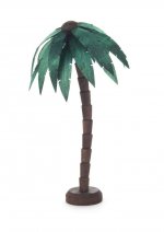 Palme, 16cm gebeizt