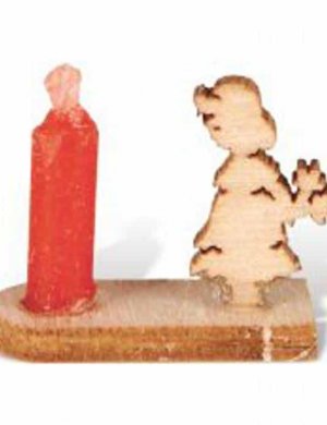 Miniatur Kerzenhalter Mädchen