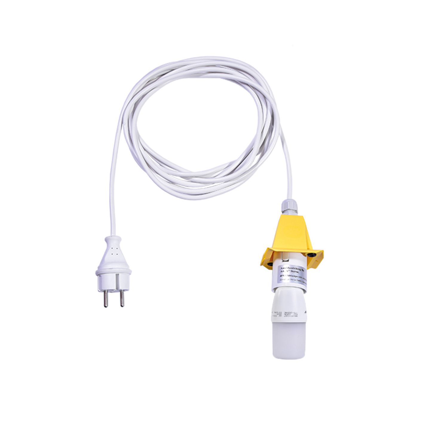 Beleuchtungsset A4-A7 weisses Kabel 5m-gelb-led