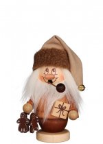 Räuchermann Miniwichtel mit Päckchen