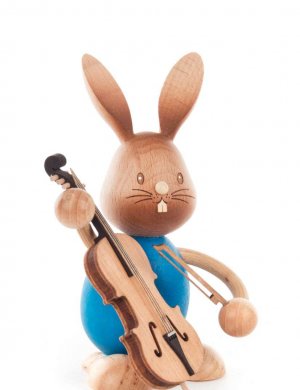 Osterhase Stupsi mit Bass