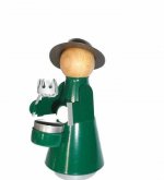 HUSS - Karzlmaa mit Hut und Kappe grün
