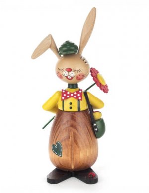 Osterfigur Hase verliebt