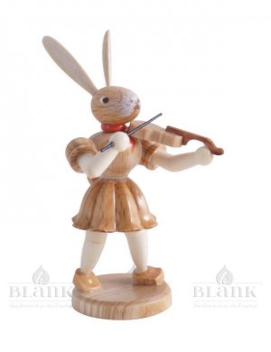 Blank Osterhase mit Violine