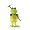 Frosch Freddy mit Blume, hinten