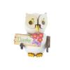Holzfigur Mini-Eule mit Danke-Schild