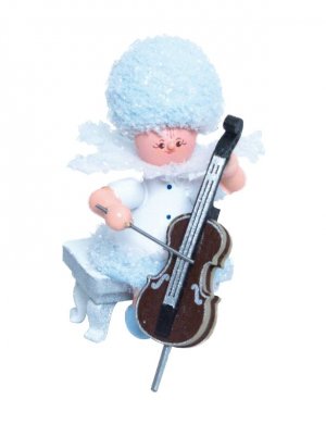 Schneeflöckchen mit Cello