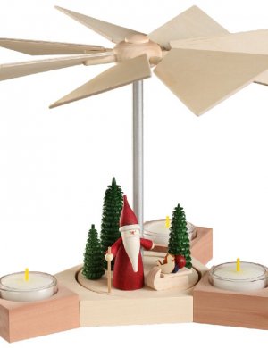 Tischpyramide Hexagonum, Weihnachtswichtel