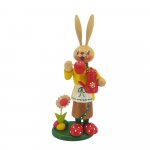 Räucherfigur Osterhasenfrau