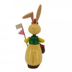 Hase mit Osterfahne