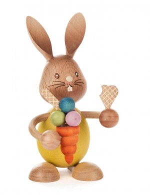 Osterhase Stupsi mit Eis