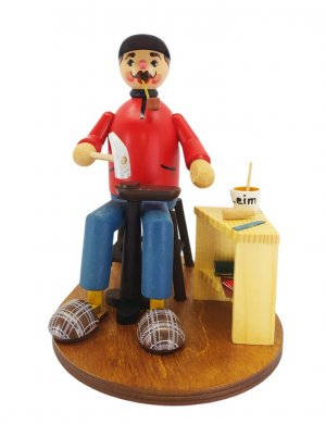 Räucherfigur Schuhmacher