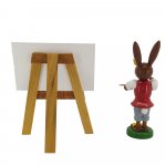 Hase mit Maltafel