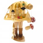 Räuchermann Spielwarenhändler, natur