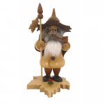 Räuchermann Baumwichtel mit Ahornblatt
