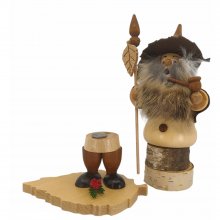 Räuchermann Baumwichtel Mit Lindenblatt - Winter-S Produktbild-Vorschau 6