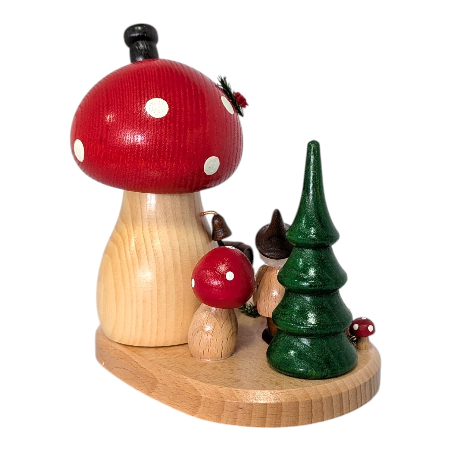 Räucherfigur Pilzhaus Pilzschänke