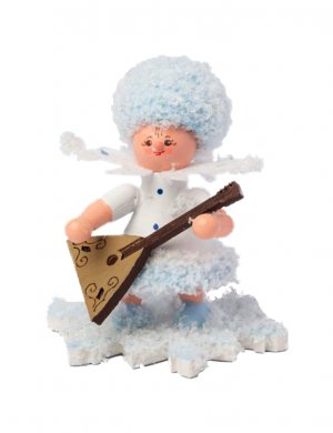 Schneeflöckchen mit Balalaika