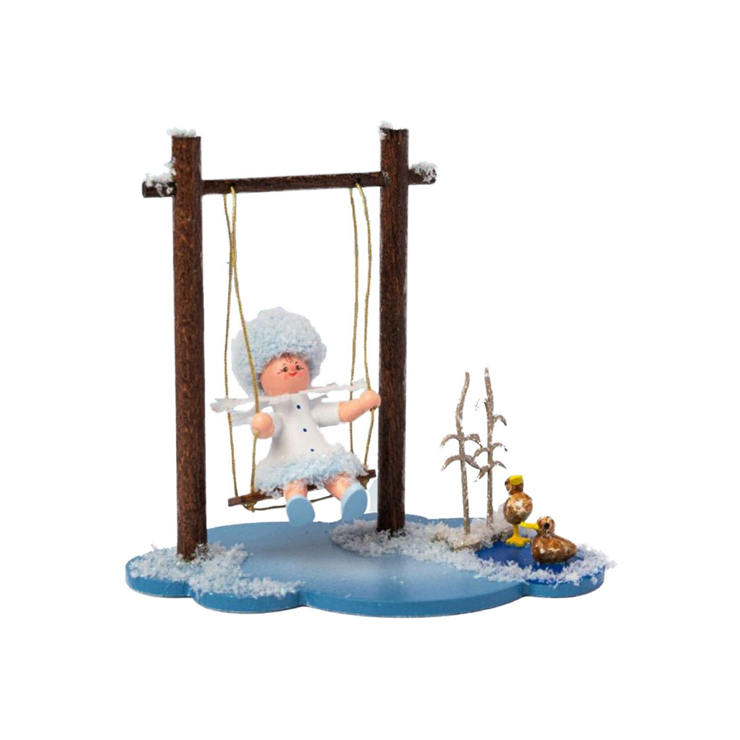 Schneeflöckchen mit Schaukel