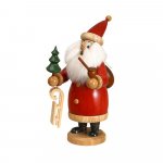 Räuchermann Weihnachtsmann rot