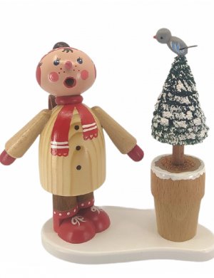 Räucherfigur Winterkind Tina