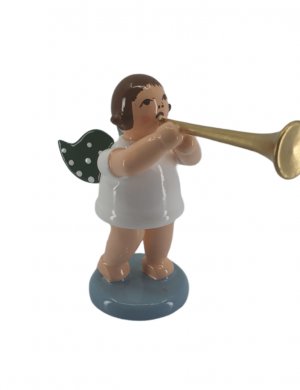 Engel mit Fanfare, ohne Krone