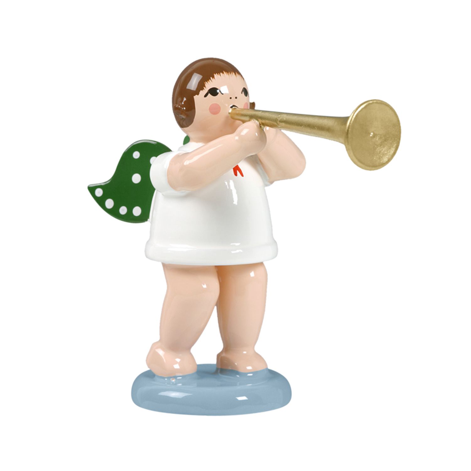 Engel mit Fanfare ohne Krone