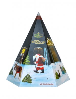 Crottendorfer Räucherkerzen Adventskalender Pyramide