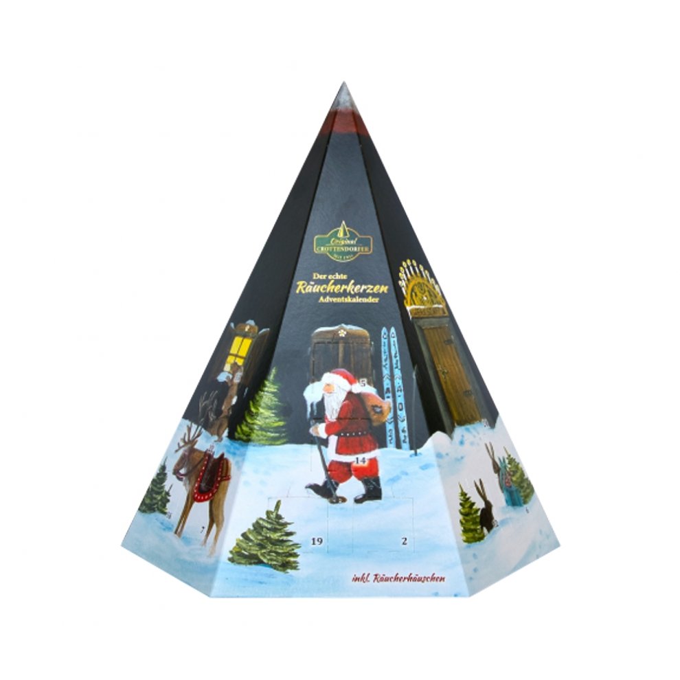 Crottendorfer Räucherkerzen Adventskalender Pyramide