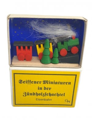 Zündholzschachtel - Eisenbahn