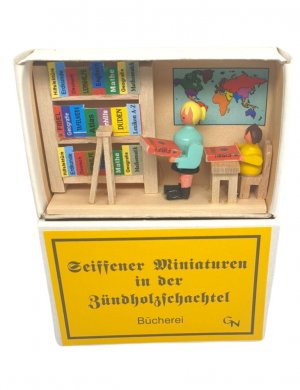 Zündholzschachtel - Bücherei