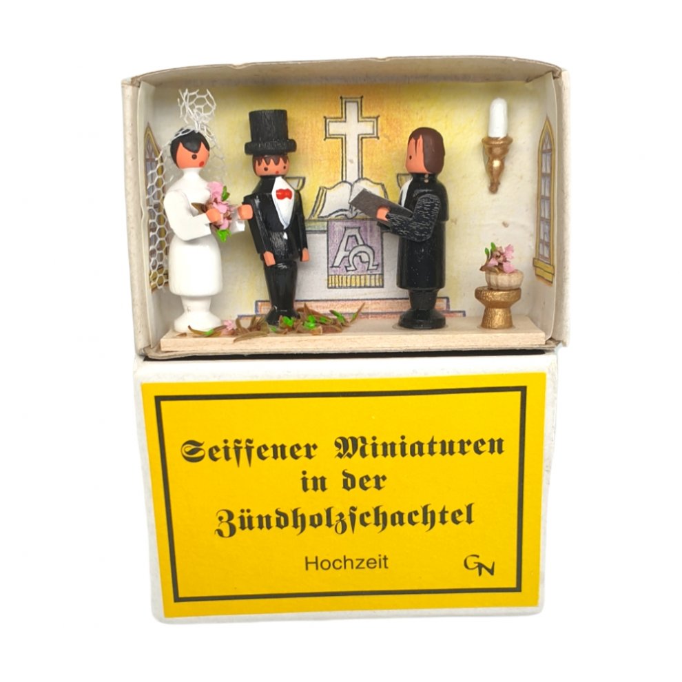 Zündholzschachtel - Hochzeit