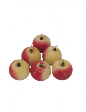 6 Apfel mit Haken