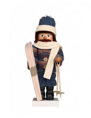Nussknacker Skifahrer