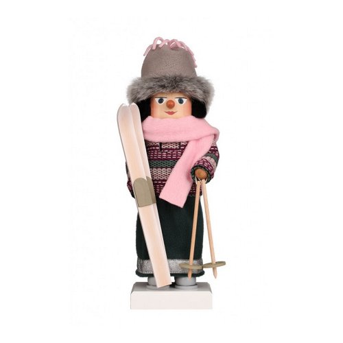 Nussknacker Skifahrerin