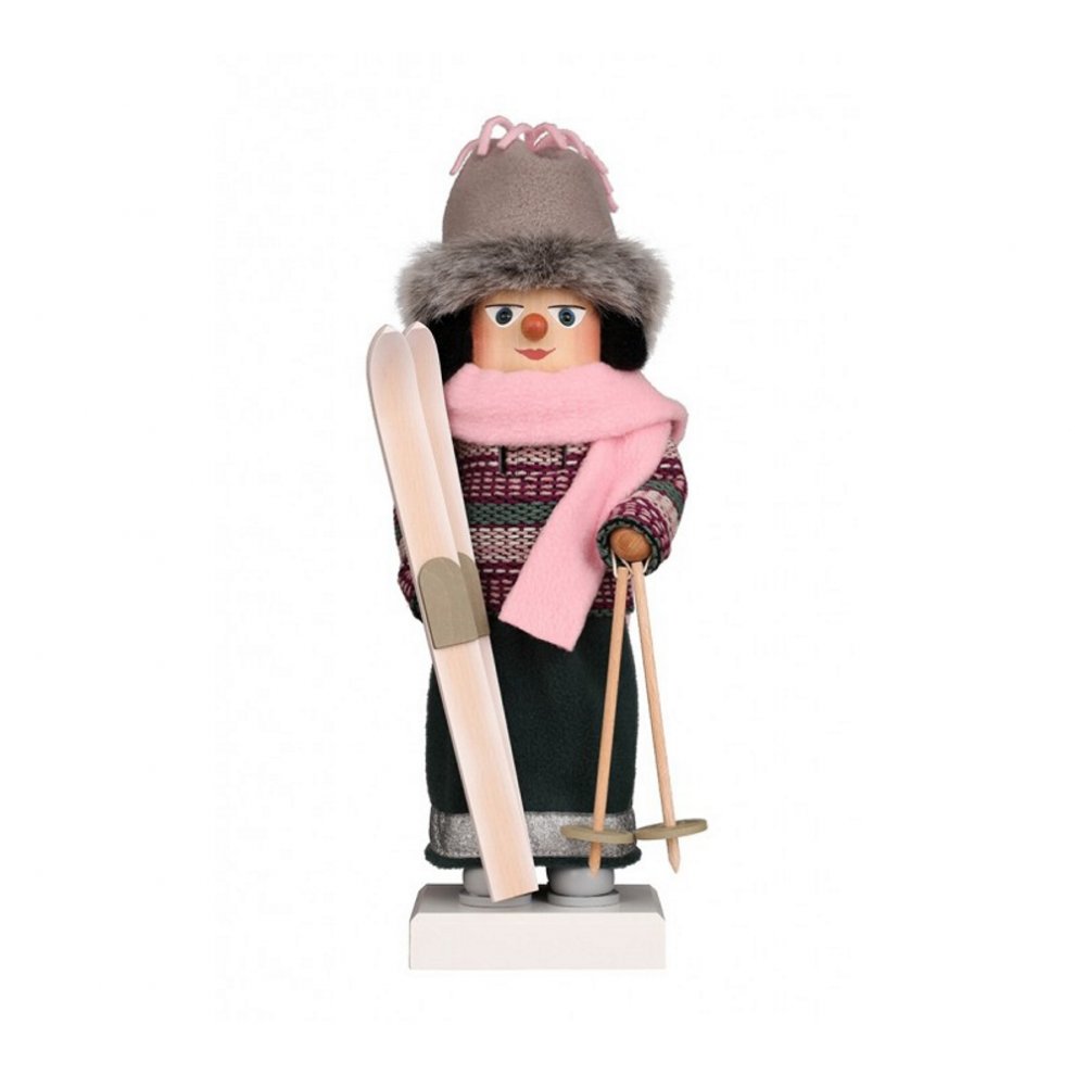 Nussknacker Skifahrerin